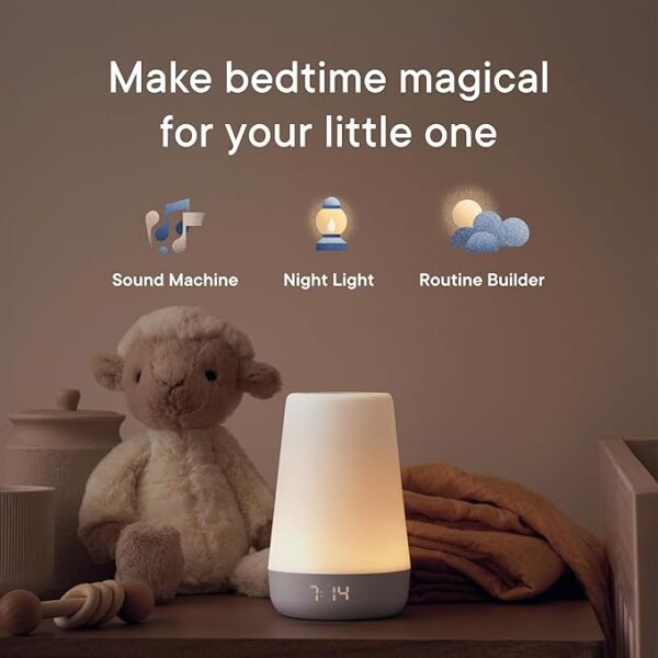 Rest Baby Sound Machine 2nd Gen – Night Light, White Noise, Sleep Trainer & Time-to-Rise Clock (Wi-Fi) - Image 2